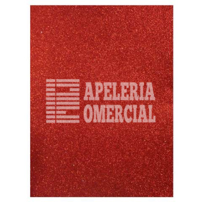 MERCERIA FOMY CON DIAMANTINA 55 X 43 CMS. C. ROJO